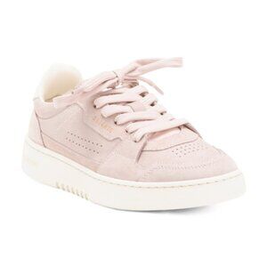 AXEL ARIGATO Pink/Beige  Handmade In Portugal Suede Dice Lo Sneakers